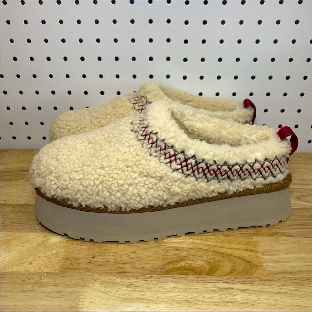 🐩🐩 UGG TAZZ SLIPPERS HERITAGE BRAID 👢👡 - Picture 2 of 7